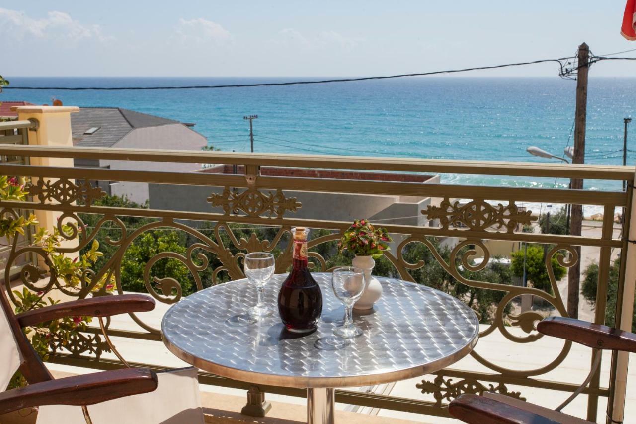 Siarbas Hotel Paralia Vrachou Zewnętrze zdjęcie