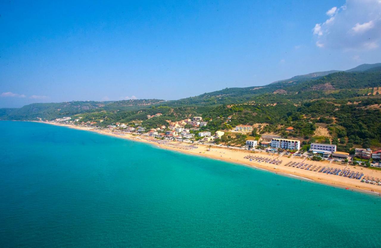 Siarbas Hotel Paralia Vrachou Zewnętrze zdjęcie