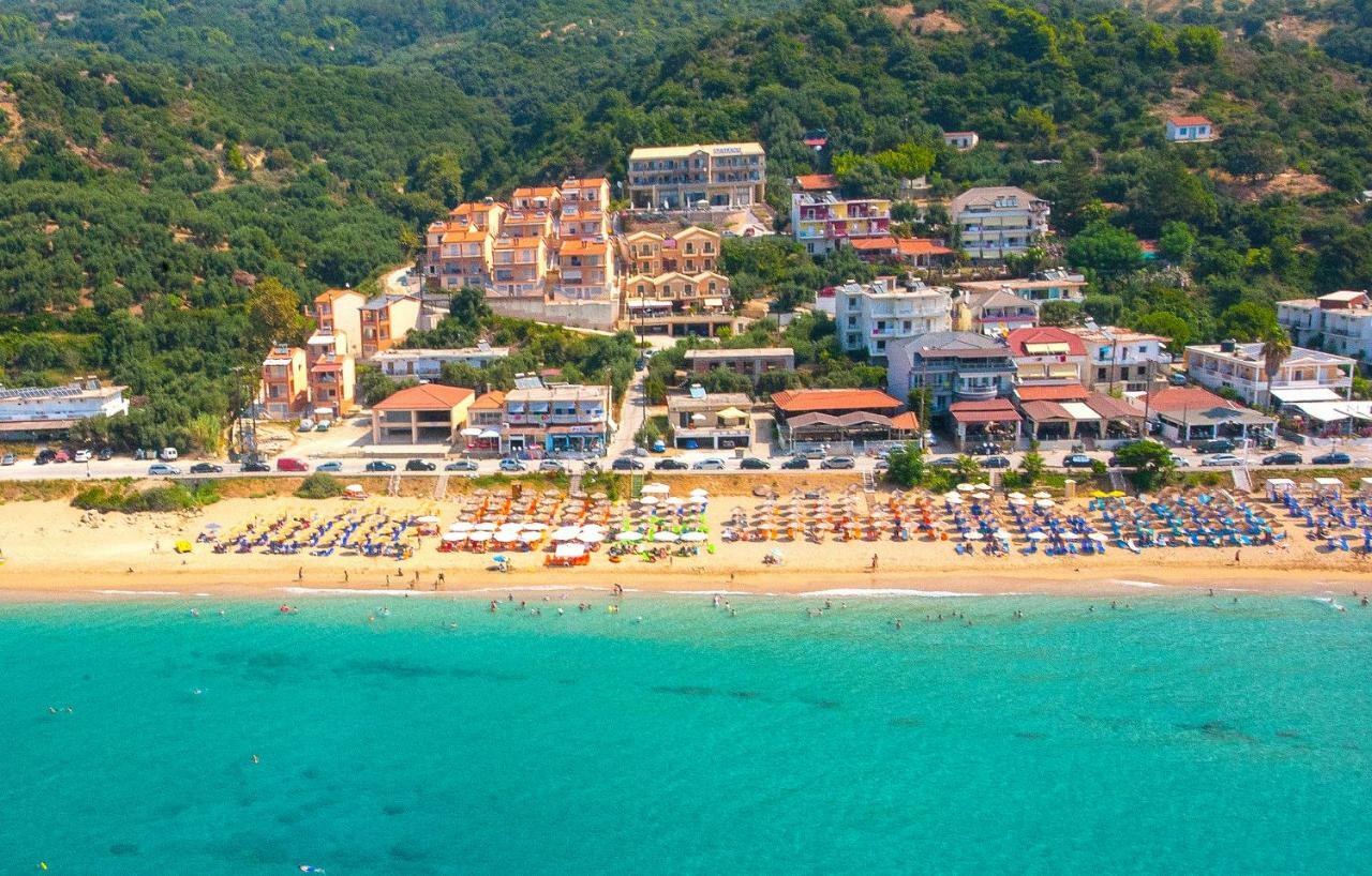 Siarbas Hotel Paralia Vrachou Zewnętrze zdjęcie